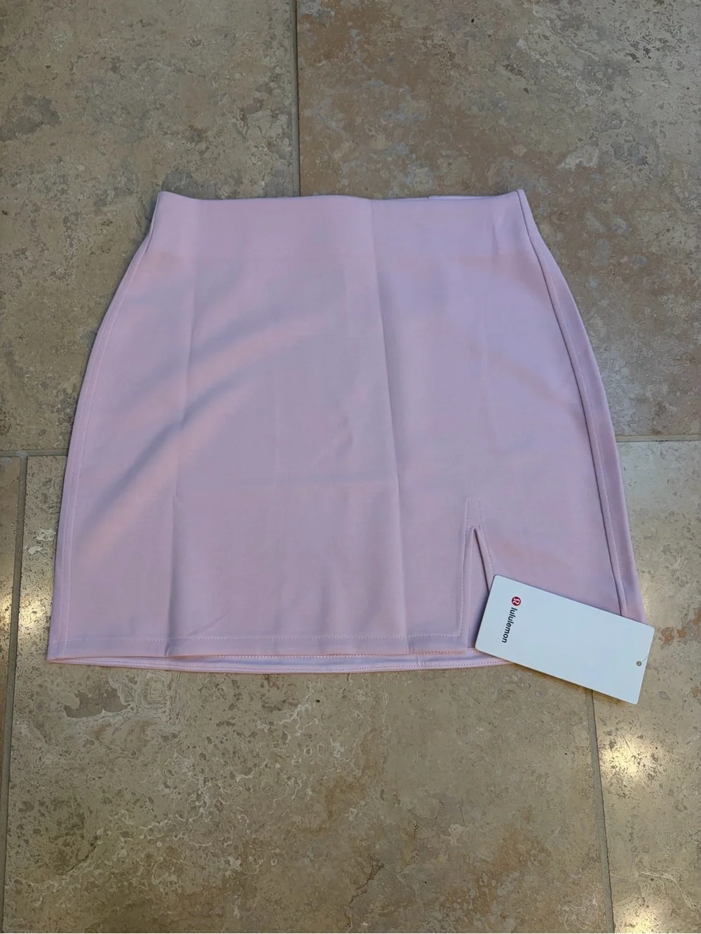 Lululemon Women's Pink Softstream High-Rise Mini Skirt